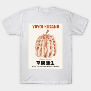 Yayoi Kusama Pumpkin Exhibition Art Japanese Wall Art T-Shirt